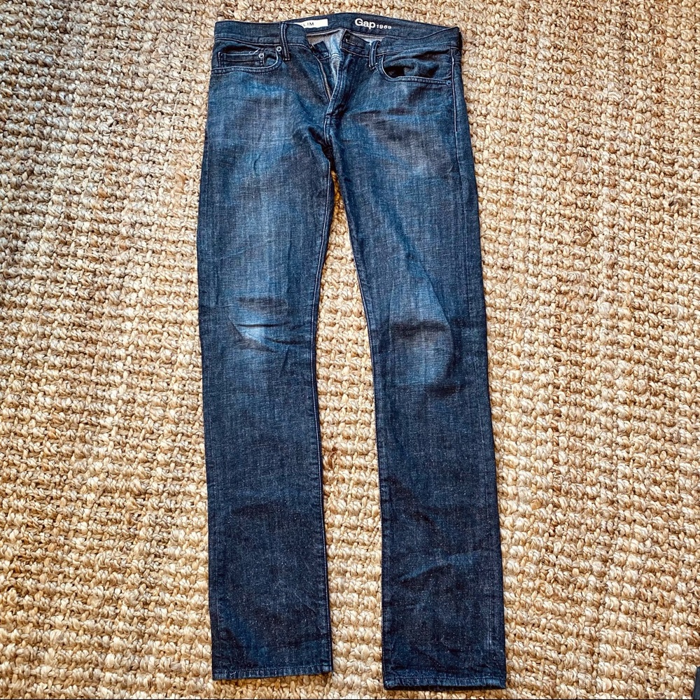 Gap 1969 Charcoal Denim Jeans - 30x34 Slim